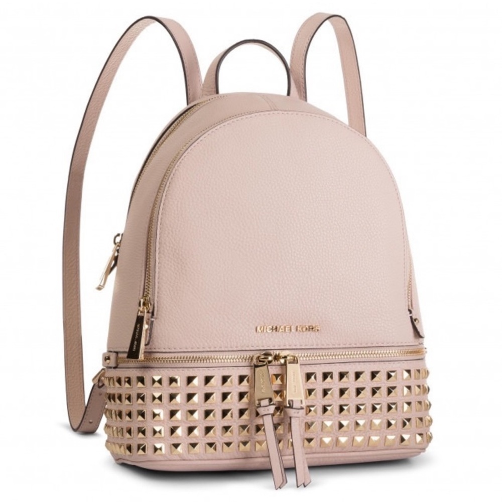 MK Rose Studded Backpack